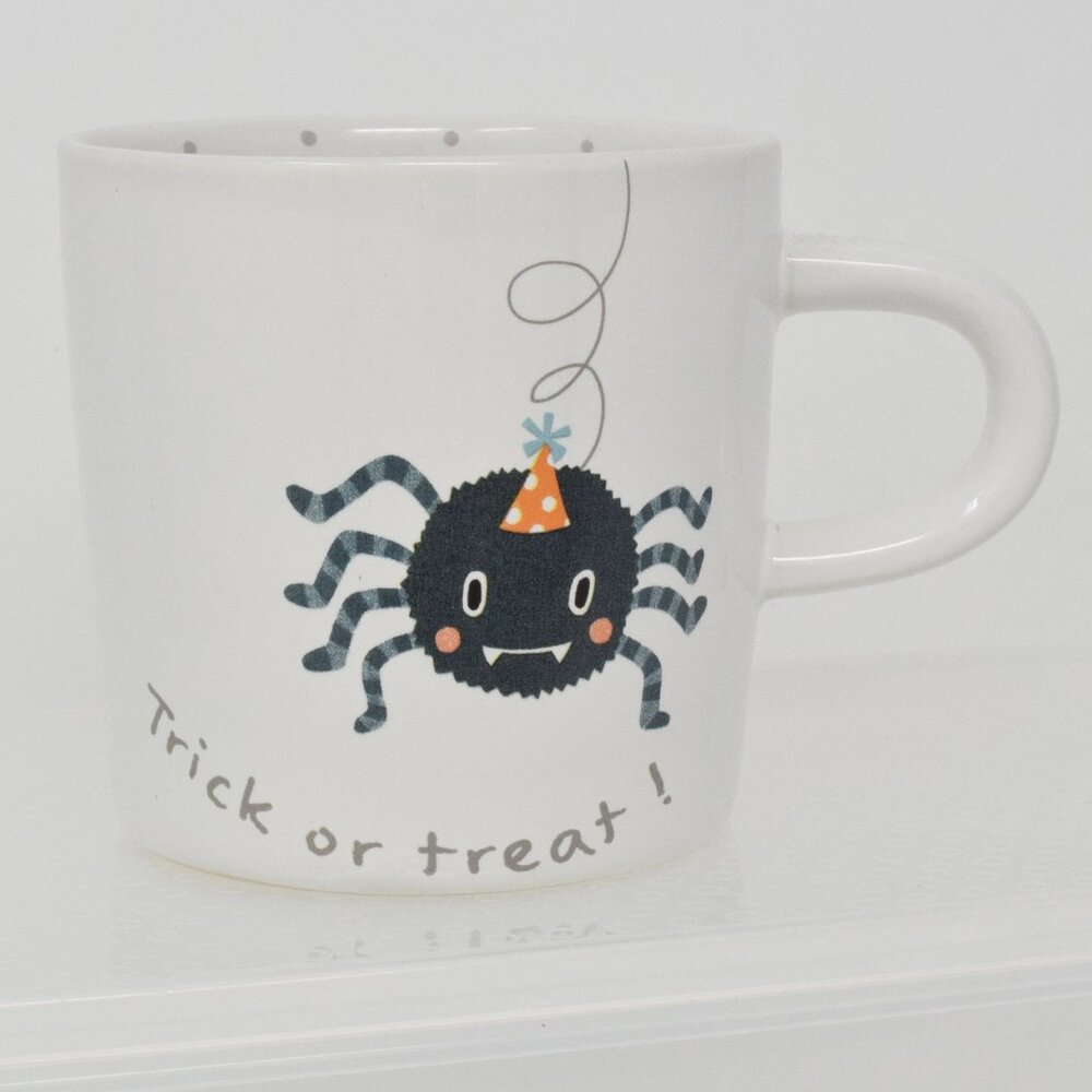 Halloween Magenta Trick or Treat Spider Mug Anthropomorphic Designer Collect New